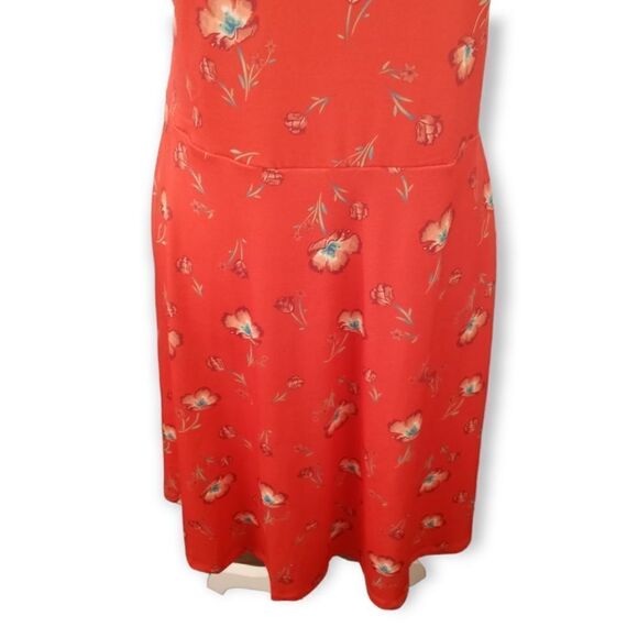 SO ORANGE FLORAL DRESS SZ.18Y NWT - Picture 2 of 6
